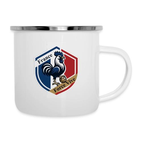France Rooster T-Shirt, Bleu-Blanc-Rouge gift - Camper Mug