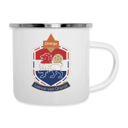 Netherlands Lion Crest T-Shirt, Dutch Badge Gift - Camper Mug