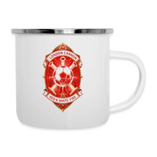 Red London Cannon T Shirt,Football City Pride Gift - Camper Mug