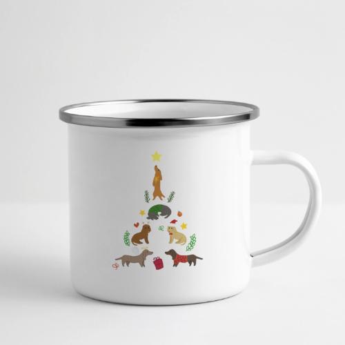 Dackel Tree Christmas - Camper Mug