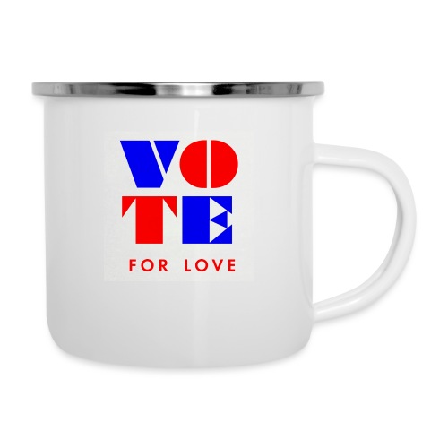 vote4love-sample - Camper Mug