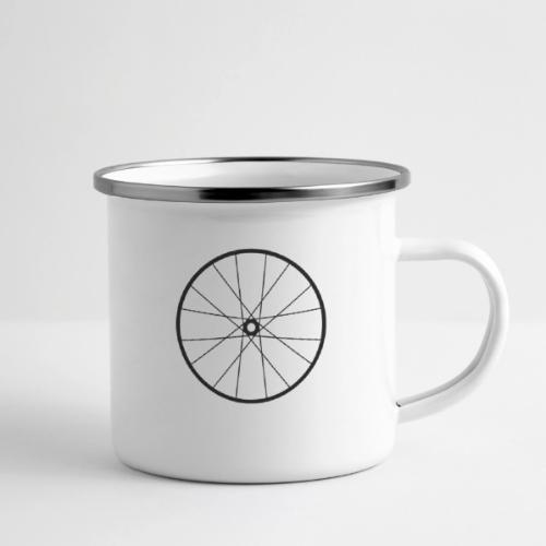 Bicycle Wheel - Camper Mug