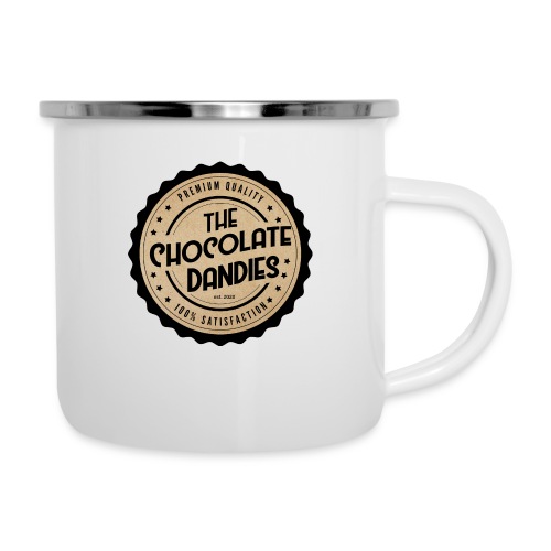 Chocolate Dandies Logo Large w Kraft - Camper Mug