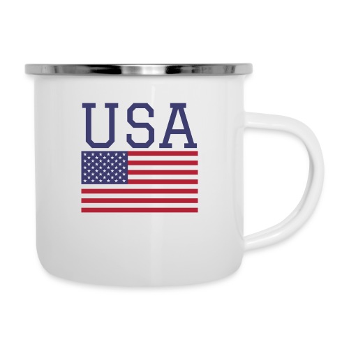 USA American Flag - Fourth of July Everyday - Camper Mug