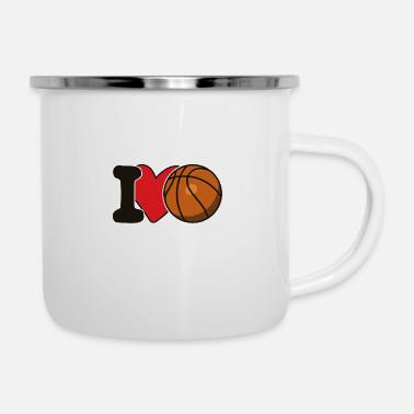 I Love Basketball For Basketball Lover' Rectangle Magnet | Spreadshirt