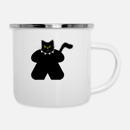 Luna The Cat Meeple - Camper Mug