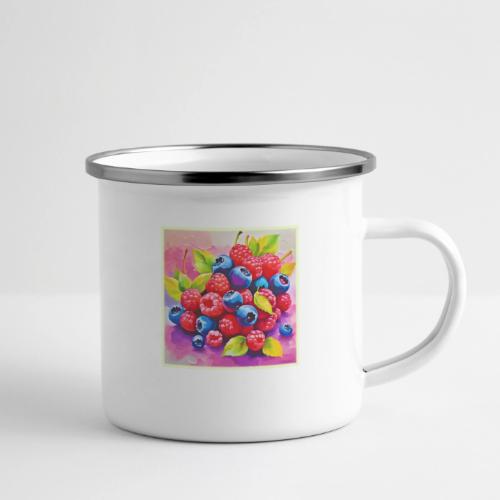 Colorful Berry Feast - Camper Mug