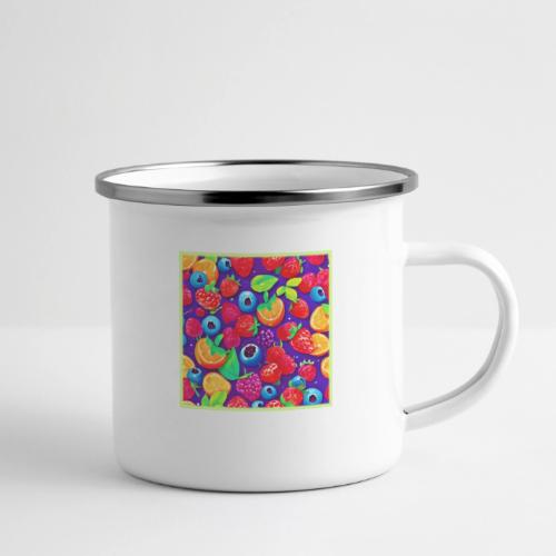 Citrus & Berries Burst - Camper Mug