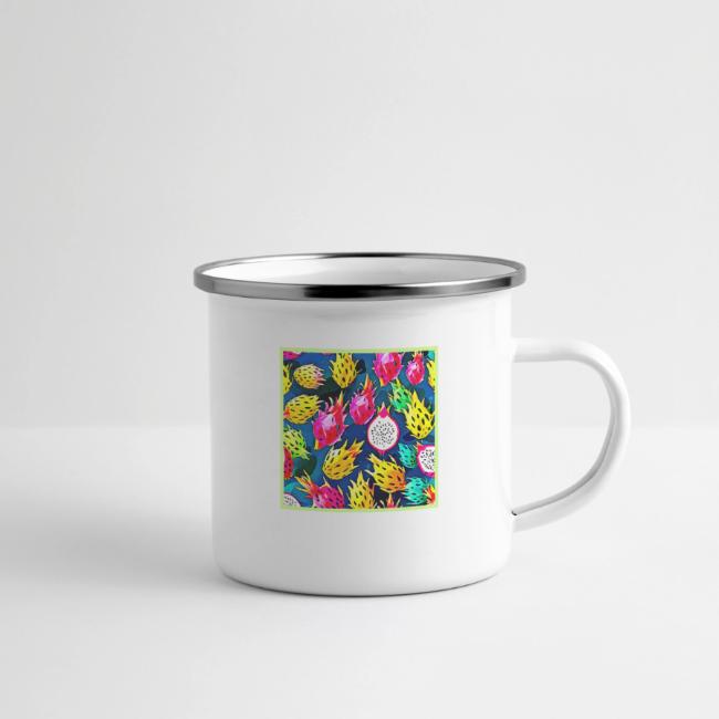 Dragon Fruit Pattern Art