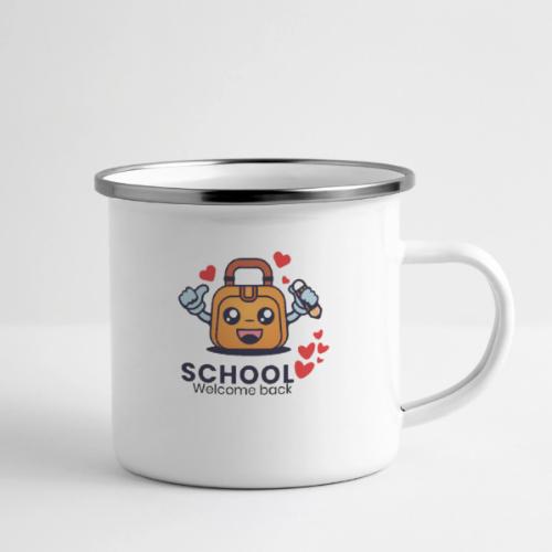 first day of school outfit- school Welcome back - Camper Mug