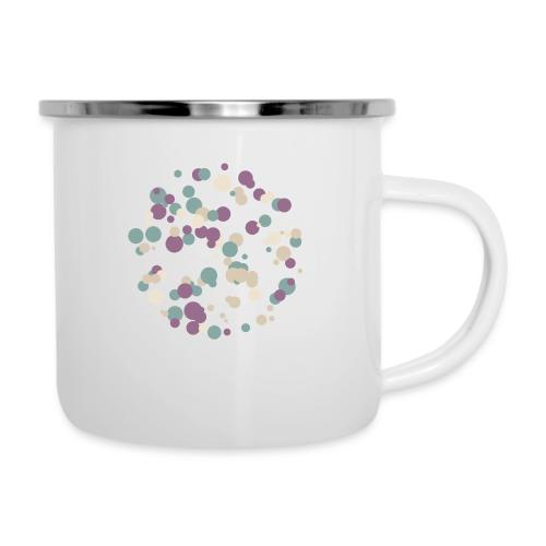 abstract circles pattern - Camper Mug