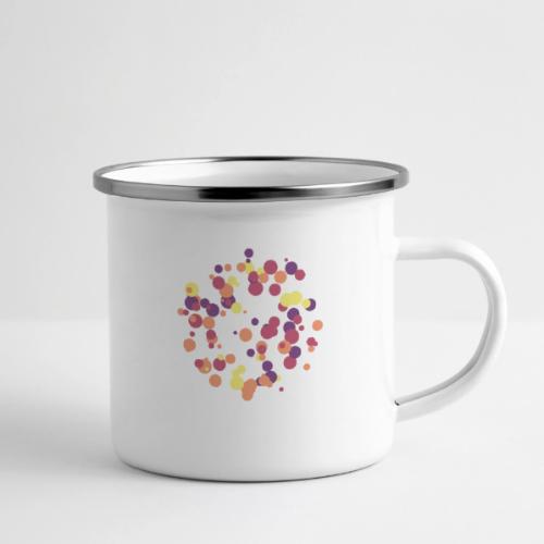 patrón de círculos abstractos - Camper Mug