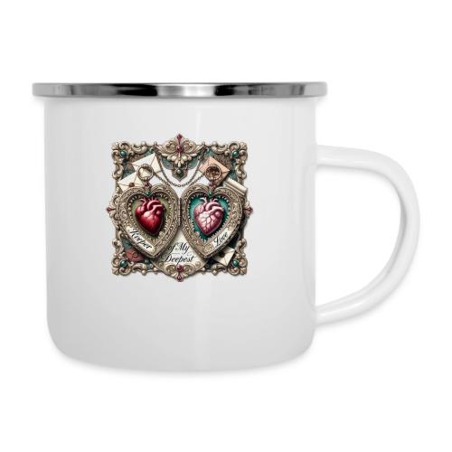 Keeper of My Deepest Love Victorian Locket T-Shirt - Camper Mug