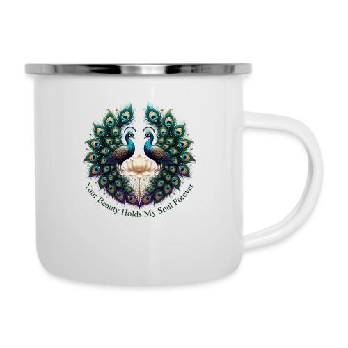 Your Beauty Holds My Soul Peacock Gifts T-Shirt - Camper Mug