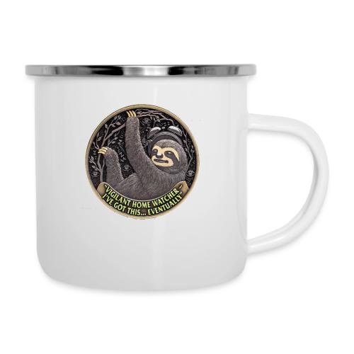Sloth Home Watcher T Shirt - Camper Mug