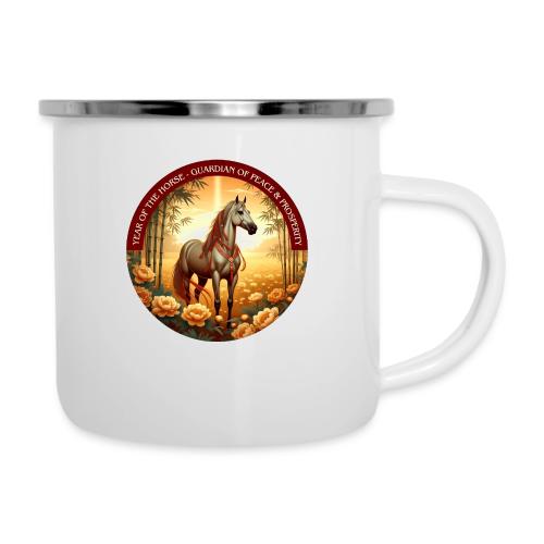 Year of the Horse Guardian T Shirt, Lunar New Year - Camper Mug