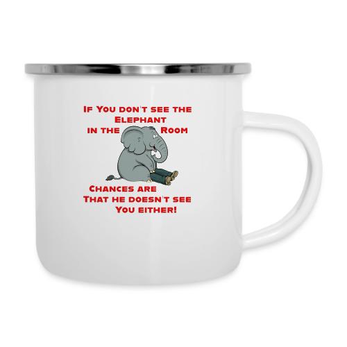 Elephant in the Room Meme - Camper Mug