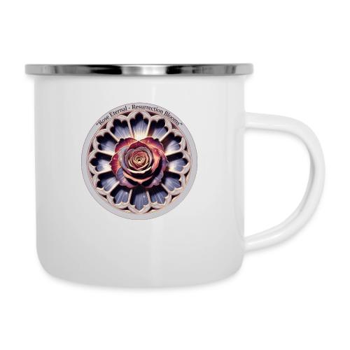 Easter Rose Resurrection T Shirt, Spring Gift - Camper Mug