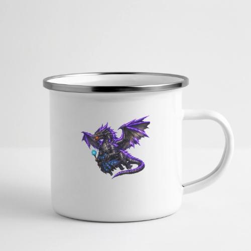 Neon Dragon and Battle Mage - Camper Mug