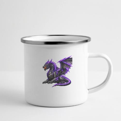 Neon Dragon at Rest - Camper Mug