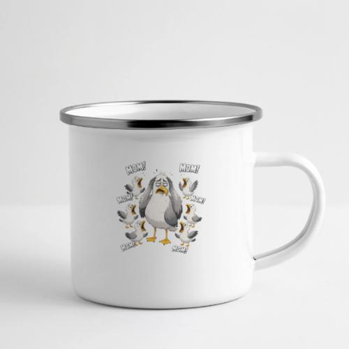 Seagull Mom Chaos - Camper Mug
