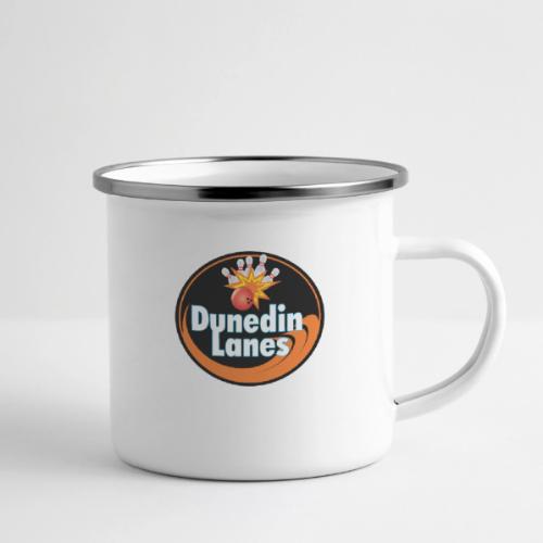 Dunedin Lanes Logo Merchandise - Camper Mug