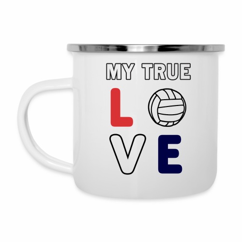 Volleyball My True Love Sportive V-Ball Team Gift. - Camper Mug