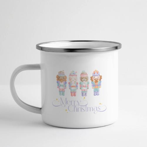 Pastel Nutcracker Merry Christmas - Camper Mug