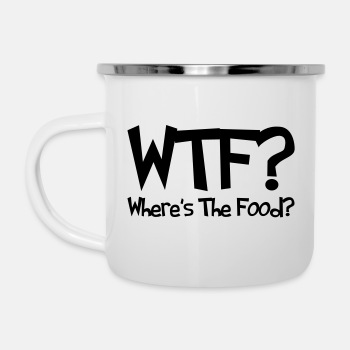 WTF? Where's The Food? - Camper Mug