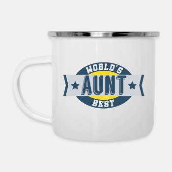 World's Best Aunt - Camper Mug