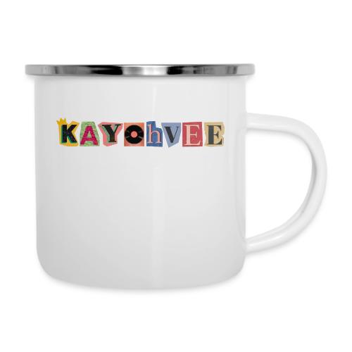 KAYOHVEE SCRAPBOOK CAMO (Double Sided + Sleeve) - Camper Mug