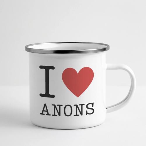 I <3 ANONS - Camper Mug