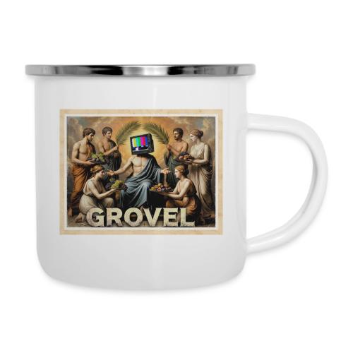 Grovel (on light) - Camper Mug