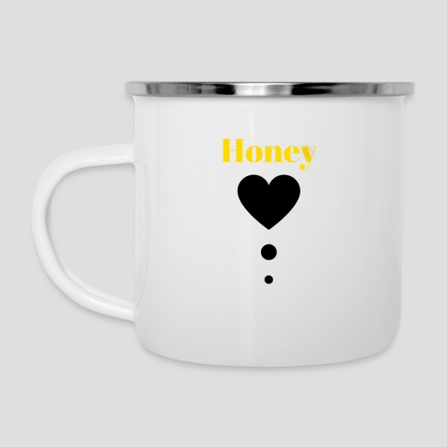 Honey Baby (black and yellow) - Camper Mug