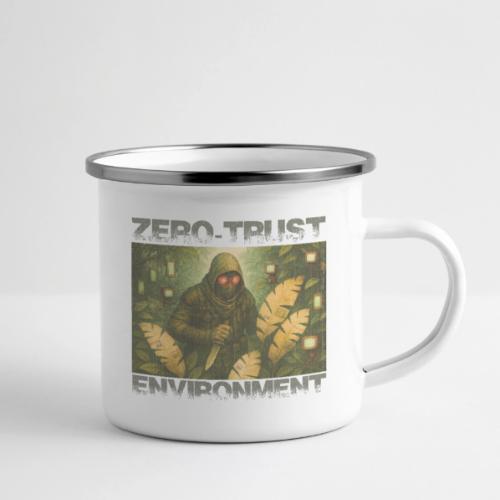 ZERO-TRUST (Black Lettering) - Camper Mug