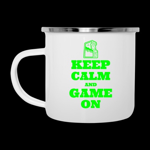 Keep Calm and Game On | Retro Gamer Arcade - Camper Mug