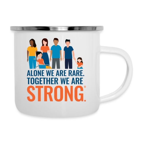 Alone we are rare. Together we are strong. - Camper Mug