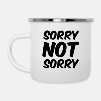 Sorry not sorry - Camper Mug