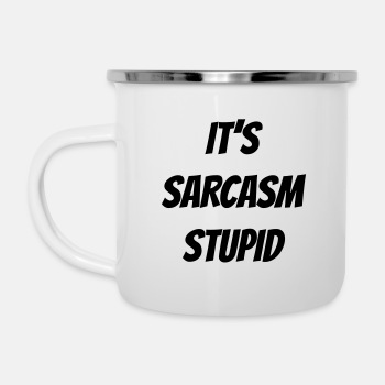 It's sarcasm stupid - Camper Mug