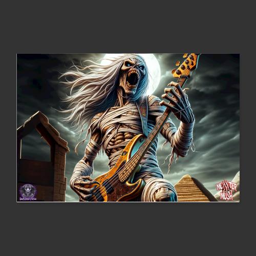 Monster Mosh 2024 Tour Ahy Bass Guitar #D-001L - Poster 36x24