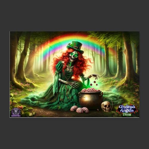 Fiona Undead Angel Leprechaun Queen #DFZ-007L - Poster 36x24