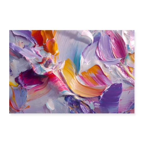 Abstract Art: Depths of Texture - Poster 36x24
