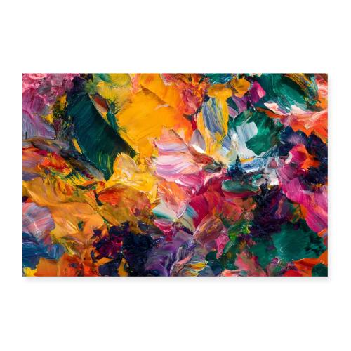 Abstract Art: Vivid Mayhem - Poster 36x24