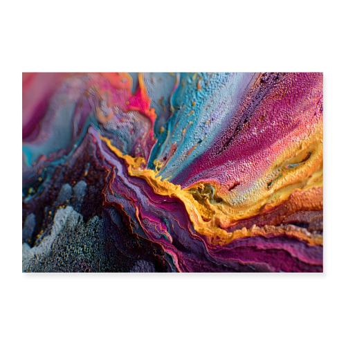Abstract Art: Stiff Flow - Poster 36x24