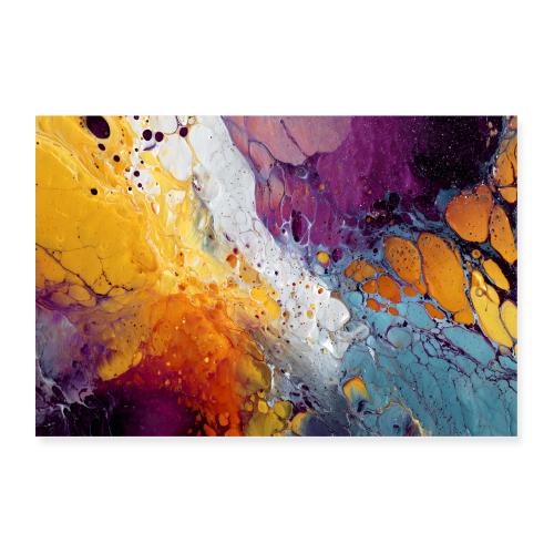 Abstract Art: Unmixed Vibes - Poster 36x24