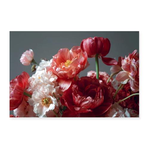 Crimson Bloom - Poster 36x24