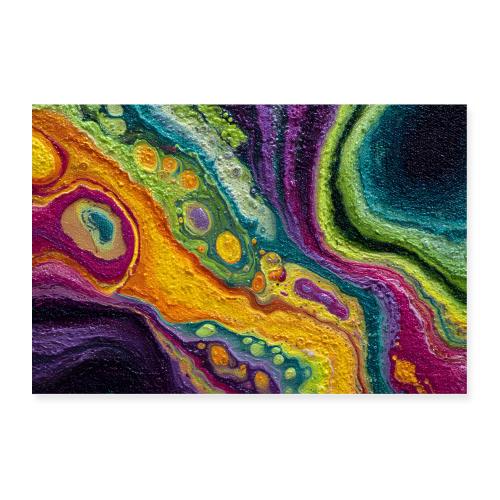 Abstract Art: Stiff Fusion - Poster 36x24