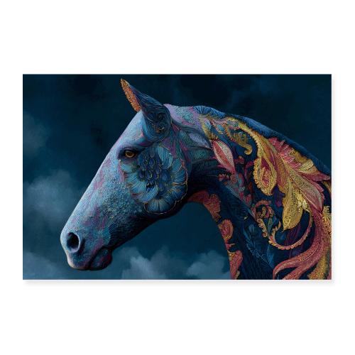 Horse: Blue Spirit - Poster 36x24