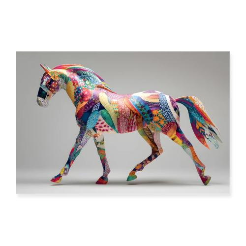 Horse: Art spirit - Poster 36x24