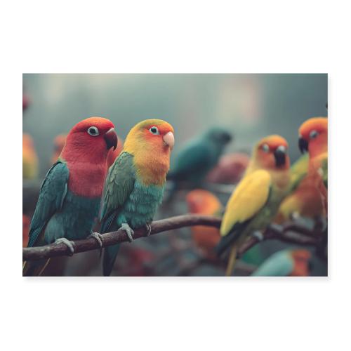 Parrot Perch - Poster 36x24